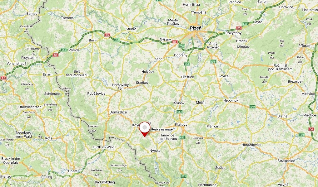 Prodej pole 1 430 m², Chodská Lhota – náhled fotky 3