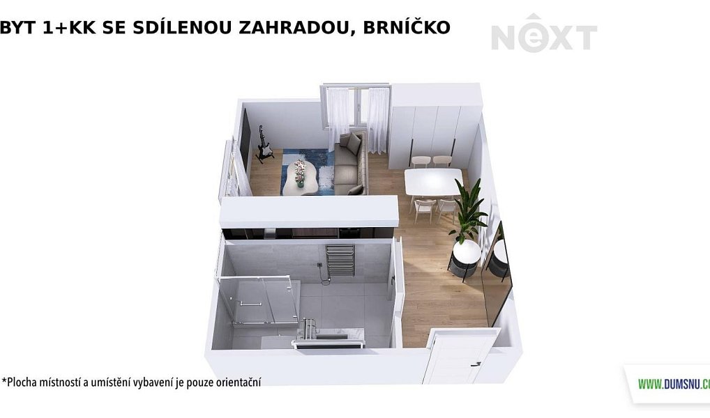 Prodej bytu 1+kk 27 m², Brníčko – náhled fotky 15
