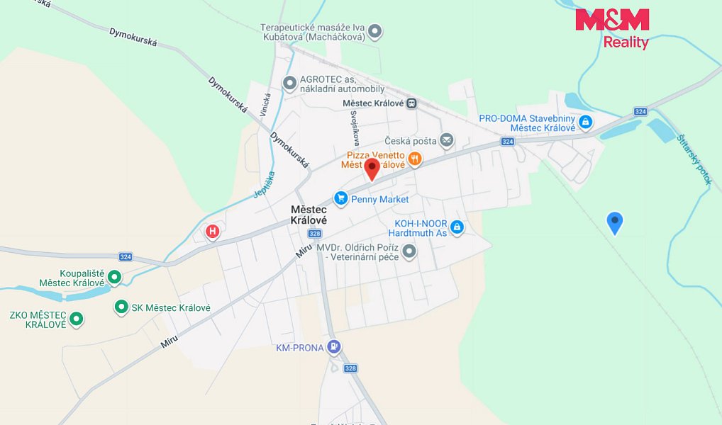Prodej stavebního pozemku 1 034 m², Městec Králové – náhled fotky 4
