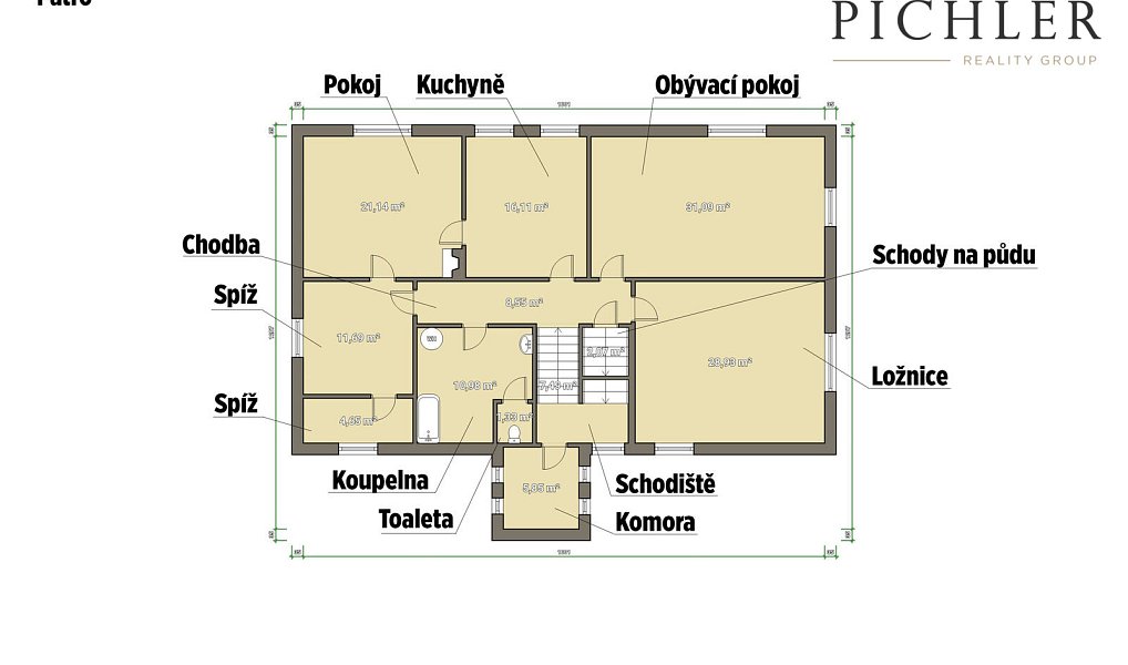 Prodej domu 265 m² s pozemkem 884 m², Úterý – náhled fotky 16