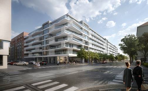 Linea Pura, Praha-Holešovice, Komunardů, Praha 7