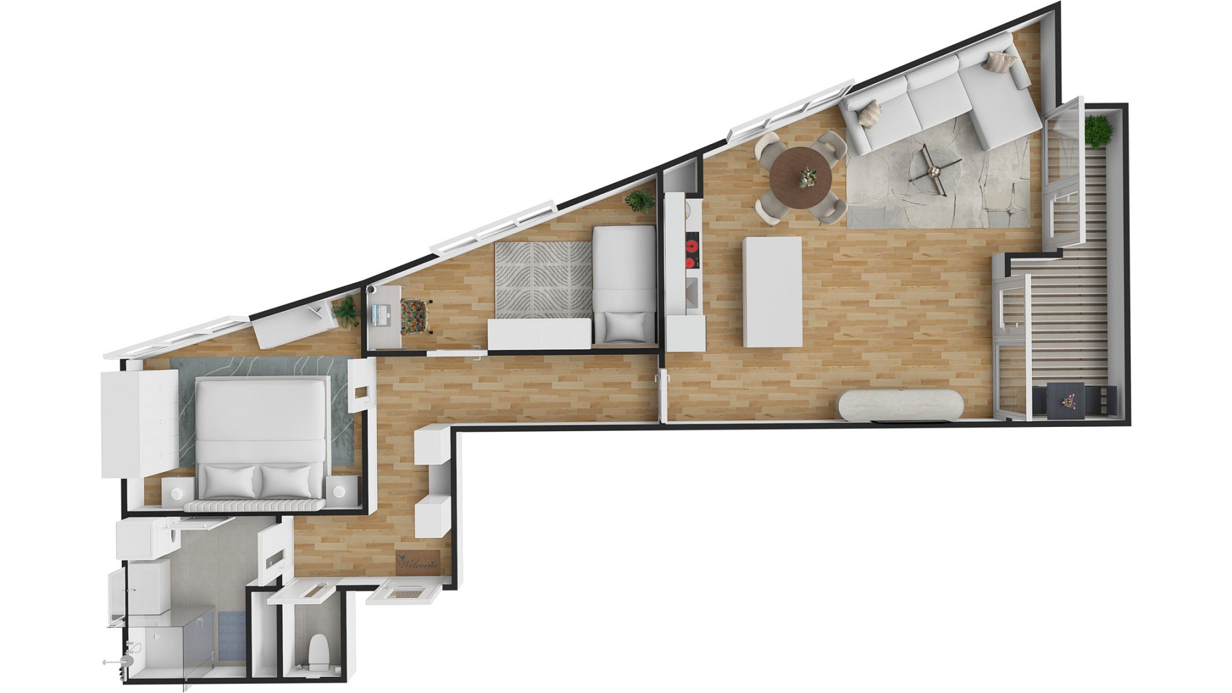 Prodej bytu 3+kk 72 m² – fotografie 3