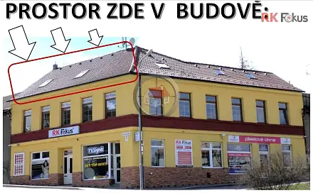 Pronájem kanceláře 70 m², Vaňkovo nám., Třebíč - Horka-Domky