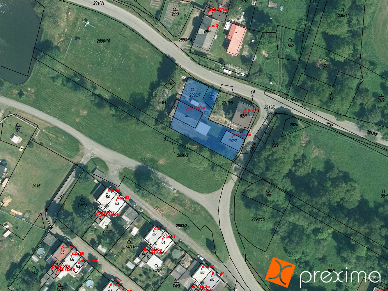 Prodej zahrady 51 m²