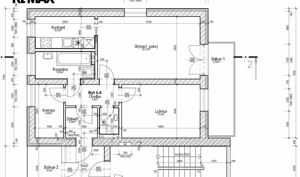 Pronájem bytu 2+kk 64 m², Plzeň – náhled fotky 2