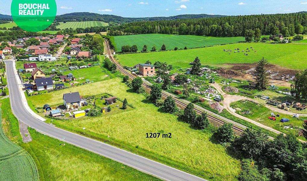 Prodej stavebního pozemku 1 207 m², Břasy – náhled fotky 5