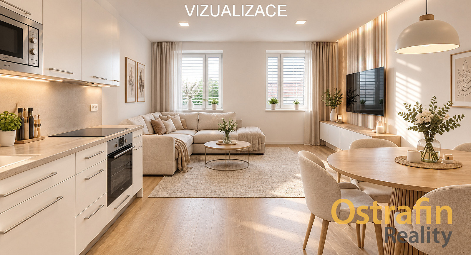 Pronájem bytu 2+kk 51 m²