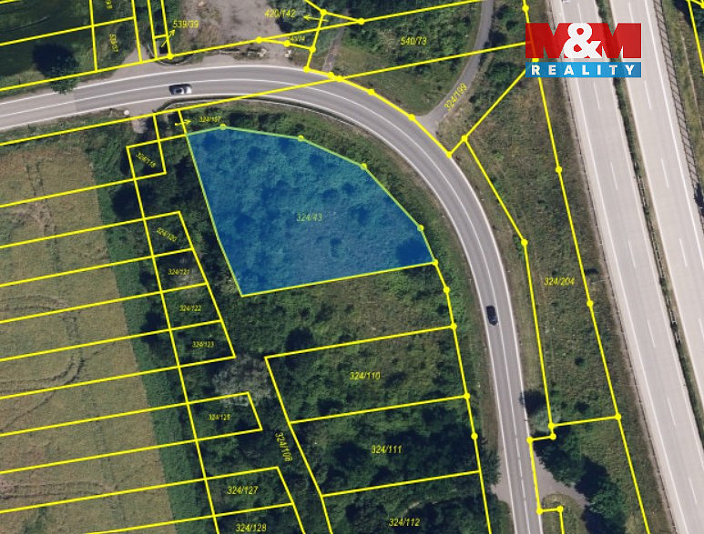 Prodej zahrady 1 288 m² – pohled 2