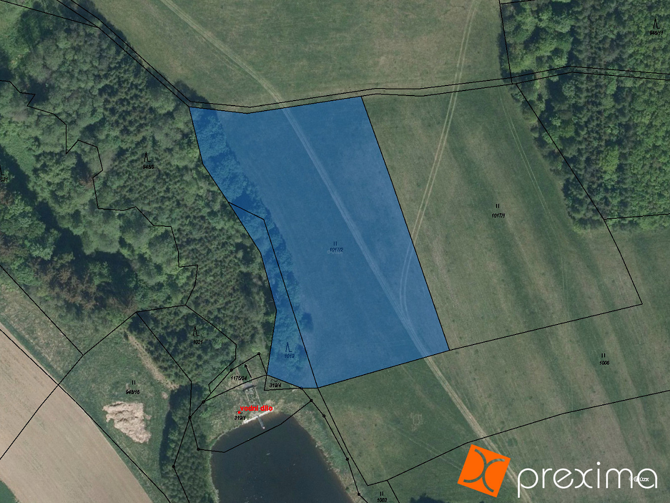 Prodej pole 2 730 m²
