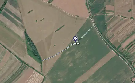 Prodej pole 5 388 m², Velká nad Veličkou, okres Hodonín