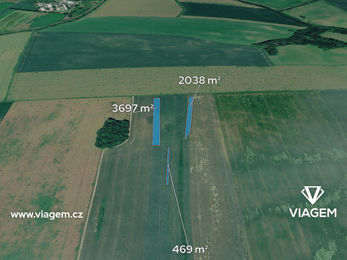 Prodej pole 1 088 m²