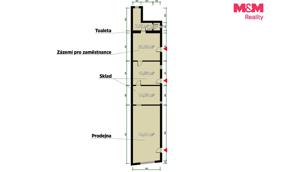 Prodej domu 99 m² s pozemkem 452 m², Nekvasovy – náhled fotky 4