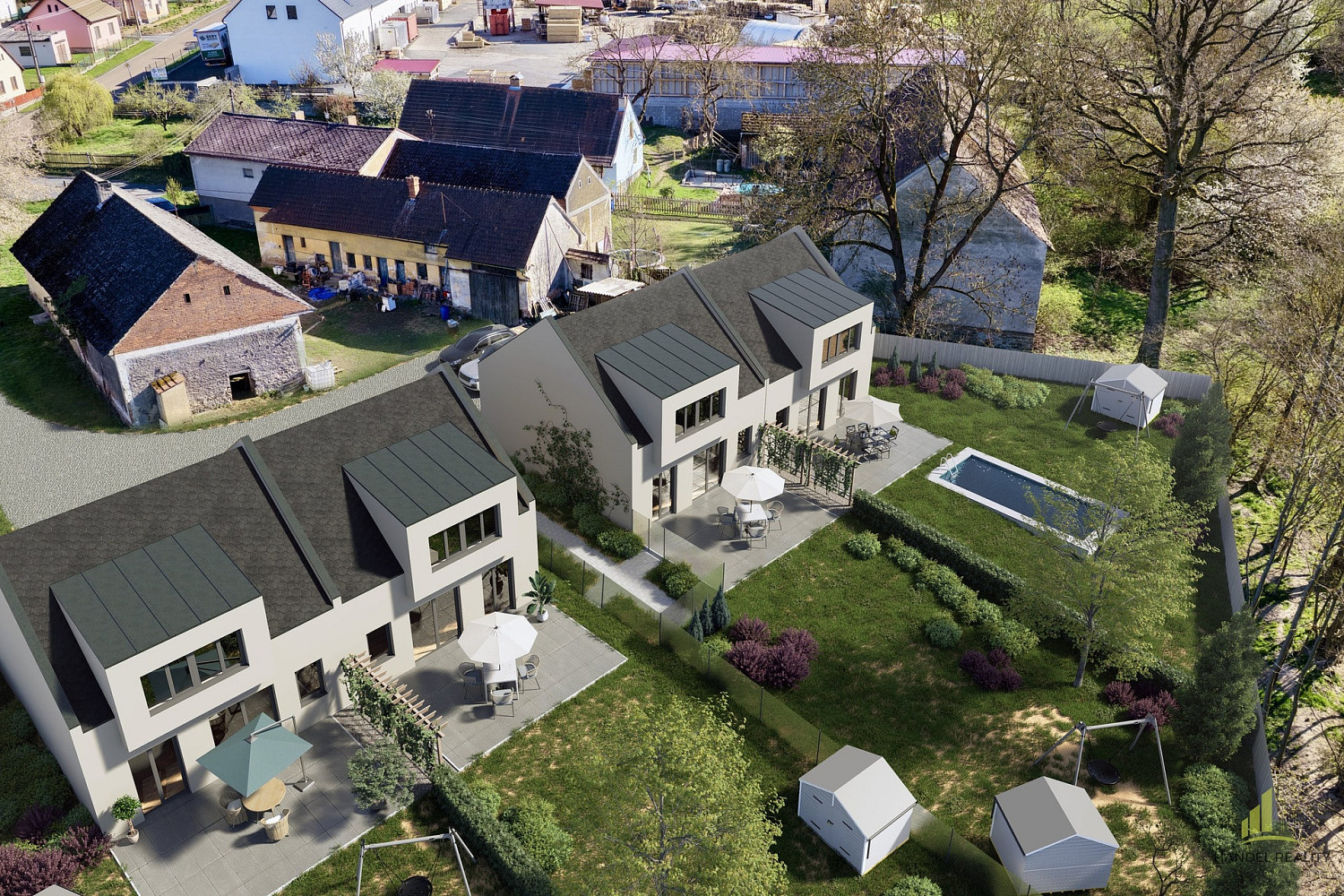 Prodej stavebního pozemku 4 033 m² – fotografie 2