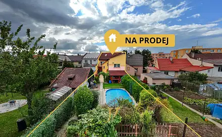 Prodej domu 200 m² s pozemkem 1 210 m², Komenského, Grygov, okres Olomouc