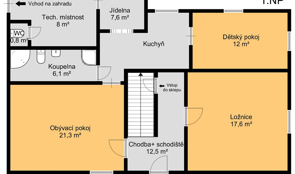 Prodej domu 186 m² s pozemkem 390 m², Břasy – náhled fotky 51