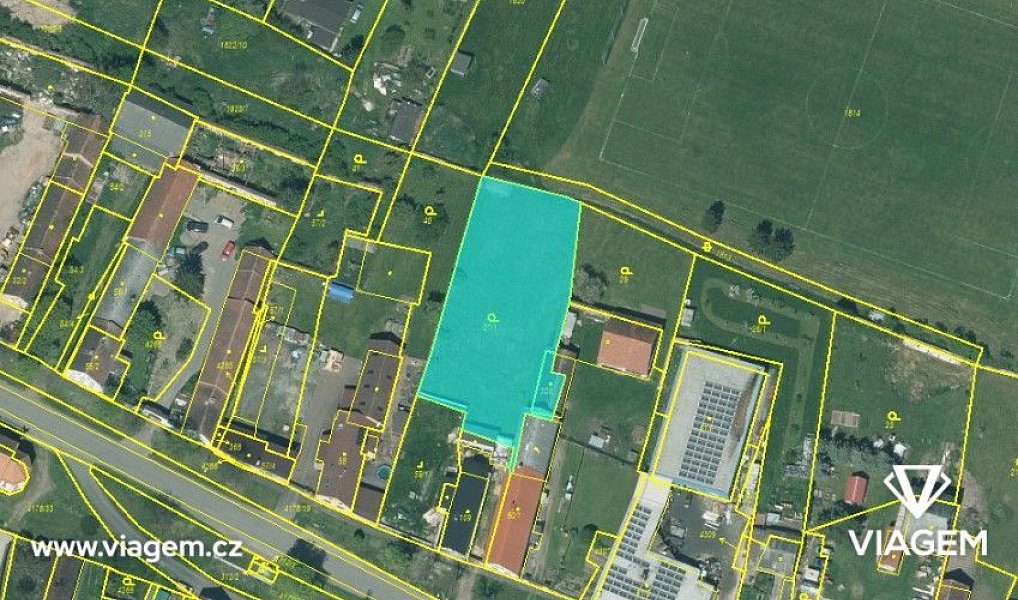 Prodej zahrady 675 m², Přehýšov – náhled fotky 3