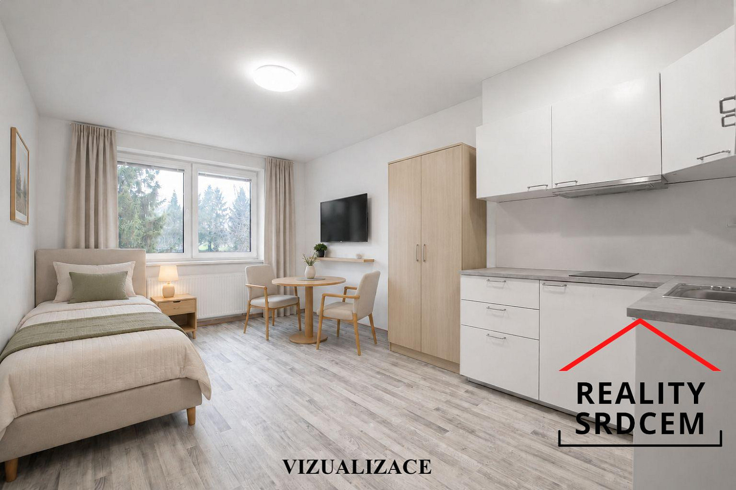 Pronájem bytu 1+kk 28 m²