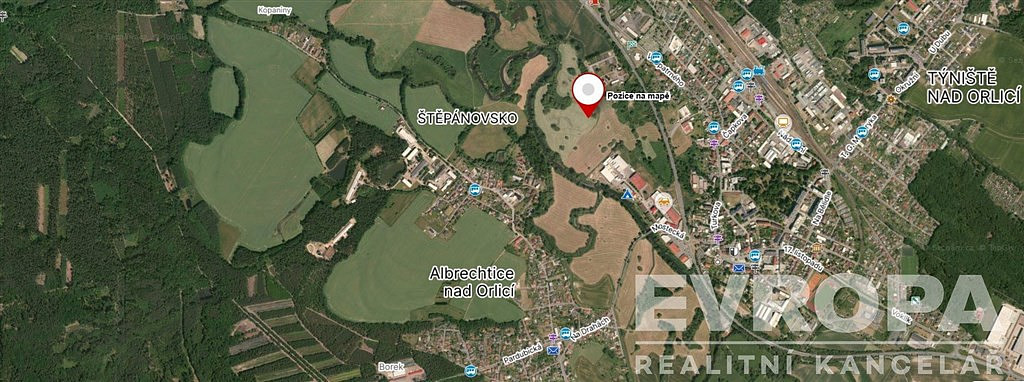 Prodej pozemku 4 496 m² – pohled 4