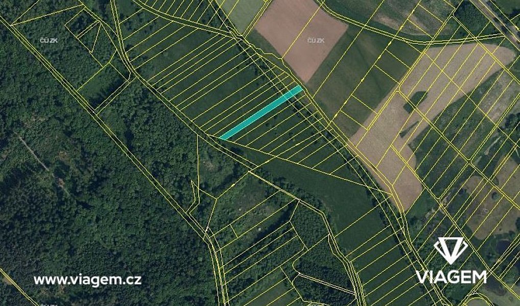 Prodej pole 1 693 m², Turnov – náhled fotky 3