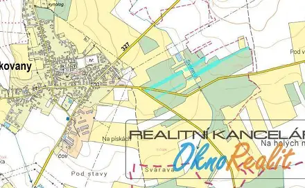 Prodej lesa 35 766 m², Krakovany, okres Kolín