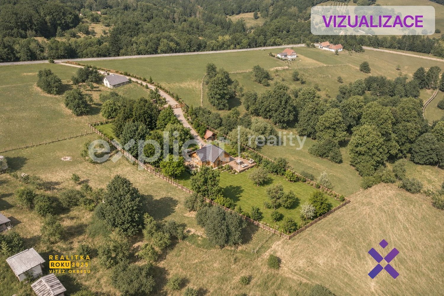 Prodej stavebního pozemku 5 708 m² – fotografie 2
