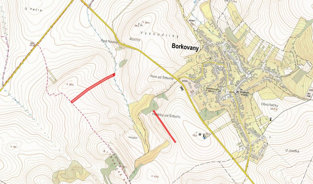 Prodej pole 8 876 m², Borkovany – náhled fotky 2