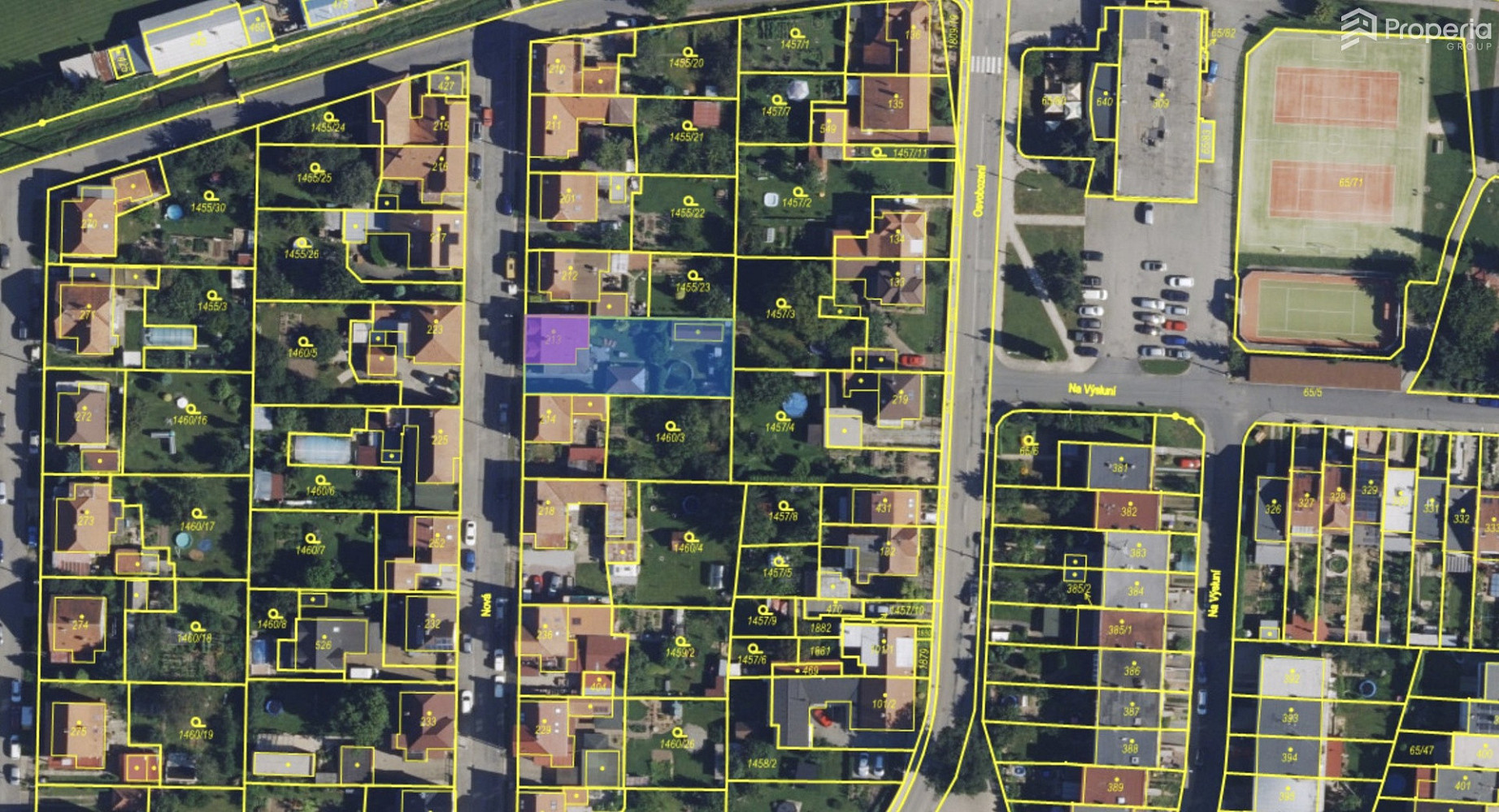Prodej stavebního pozemku 651 m²
