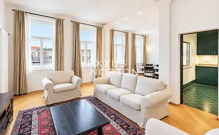 Pronájem bytu 3+1 94 m², Hořejší nábřeží, Praha 5 - Smíchov
