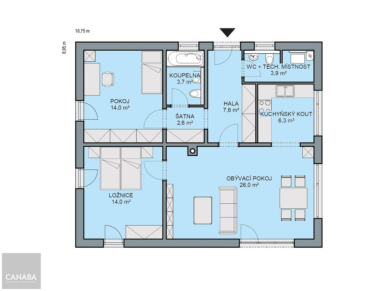 Prodej domu 78 m² s pozemkem 762 m² — photo 4
