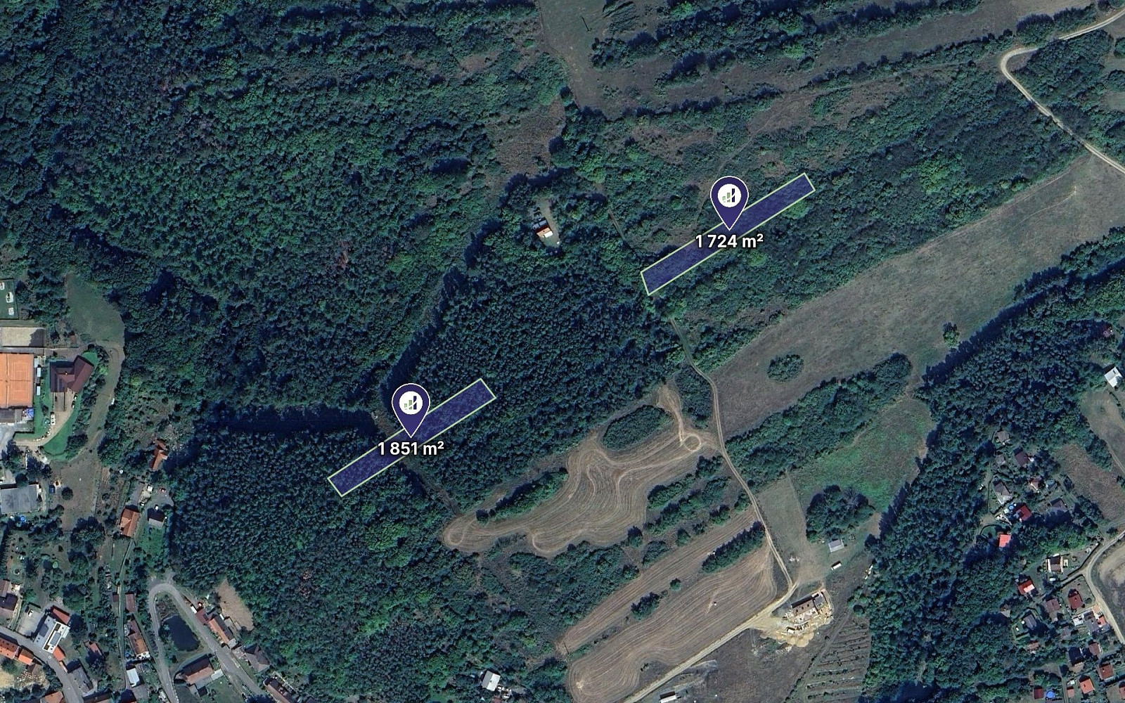 Prodej pole 9 095 m²