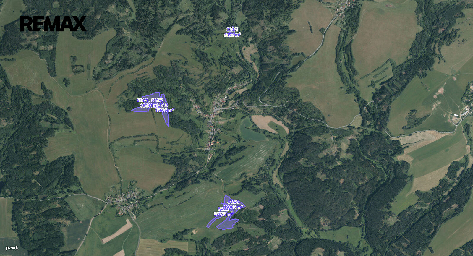 Prodej pole 104 100 m²