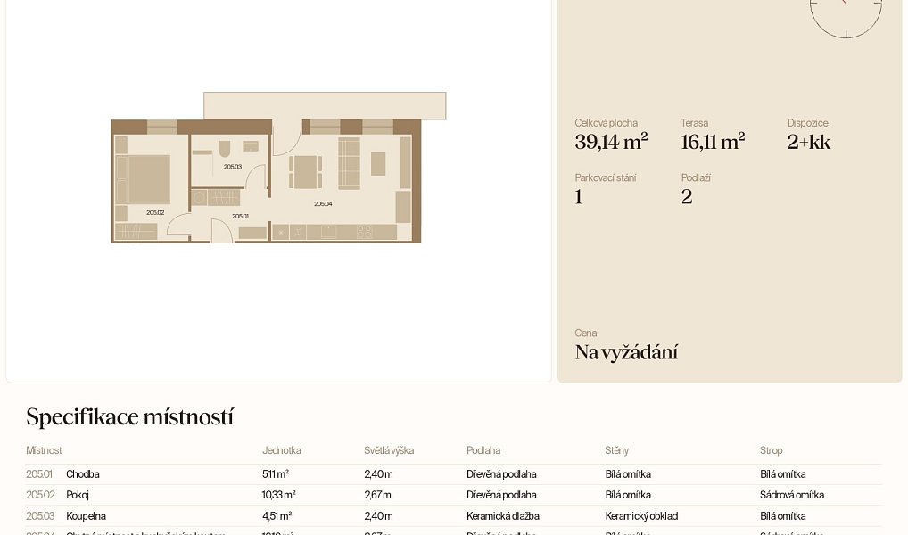 Prodej bytu 2+kk 39 m², Prášily – náhled fotky 8