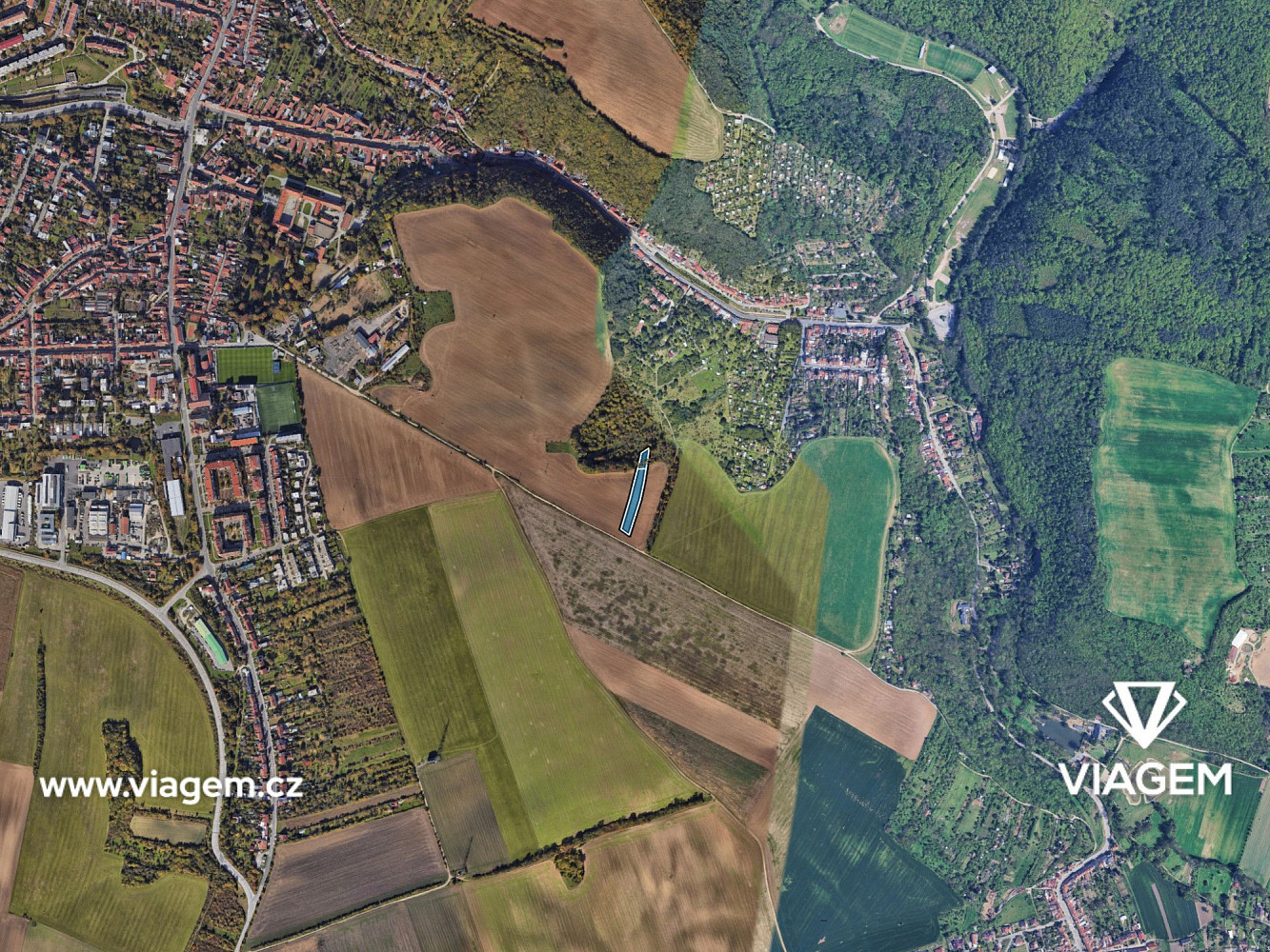 Prodej pole 1 628 m² – fotografie 3