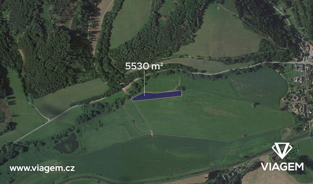 Prodej pole 1 382 m², Městečko Trnávka – náhled fotky 3