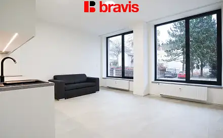 Pronájem bytu 1+kk 39 m², Příkop, Brno - Zábrdovice