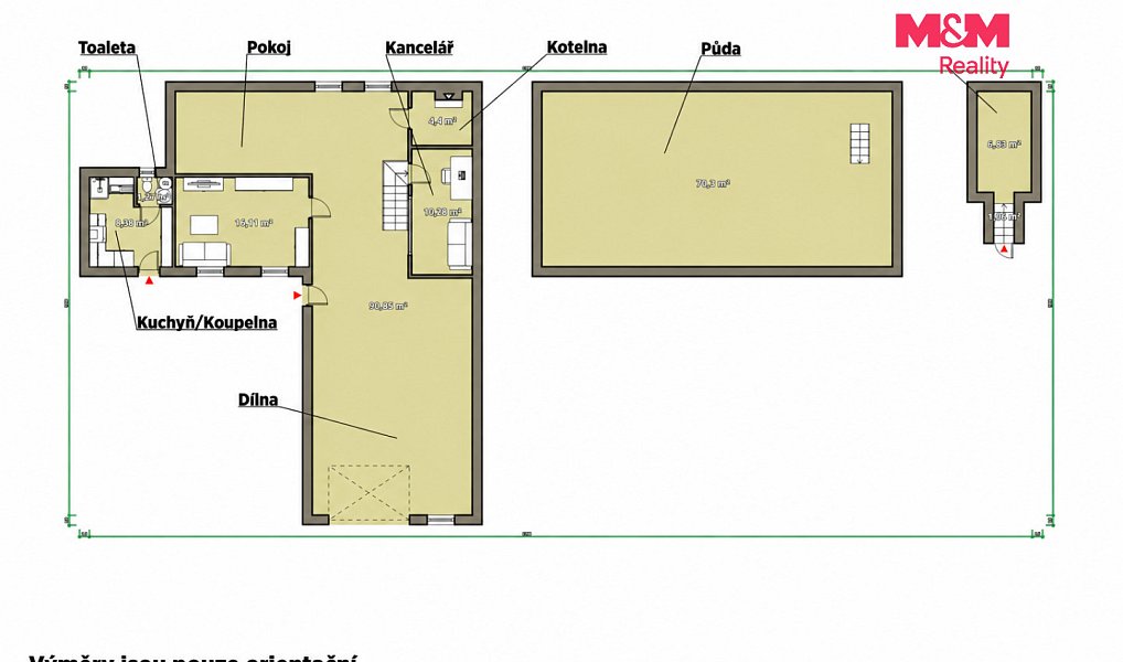 Prodej výrobních prostor 116 m², Dolní Lukavice – náhled fotky 20