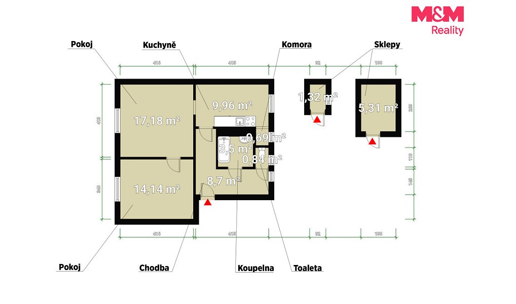 Prodej bytu 2+1 56 m², Plzeň – náhled fotky 7