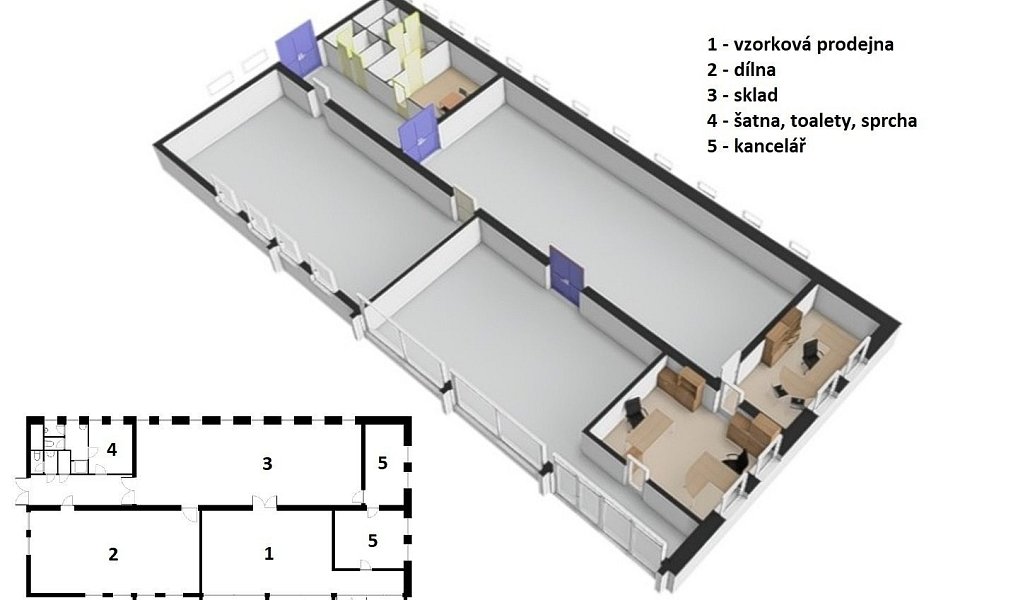 Prodej obchodních prostor 265 m², Studenec – náhled fotky 4