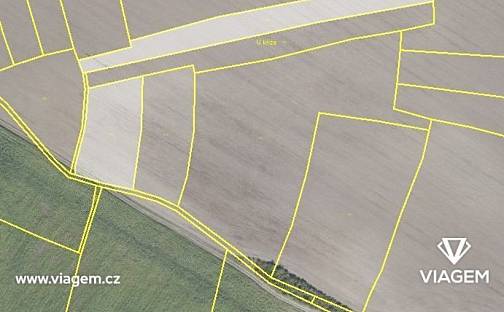 Prodej pole 4 165 m², Jíkev, okres Nymburk