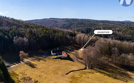 Prodej stavebního pozemku 2 357 m², Vitějovice, okres Prachatice