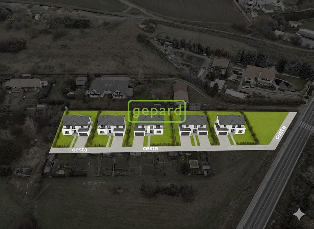 Prodej stavebního pozemku 3 063 m² – pohled 5