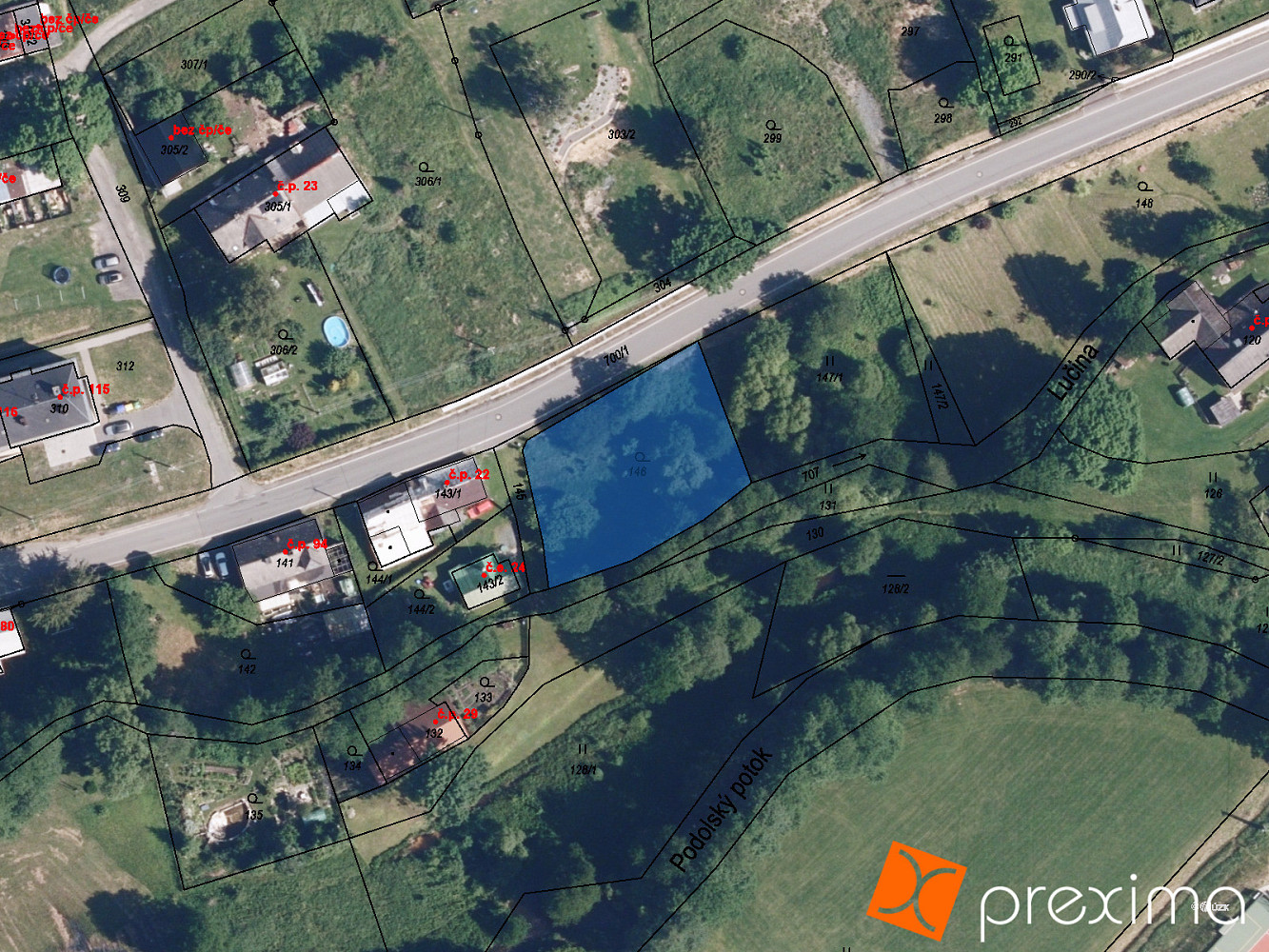 Prodej stavebního pozemku 1 012 m²