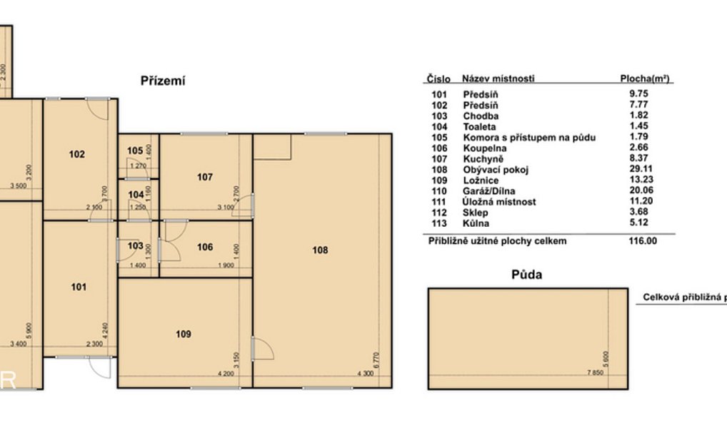 Prodej domu 96 m² s pozemkem 1 141 m², Chvalčov – náhled fotky 19