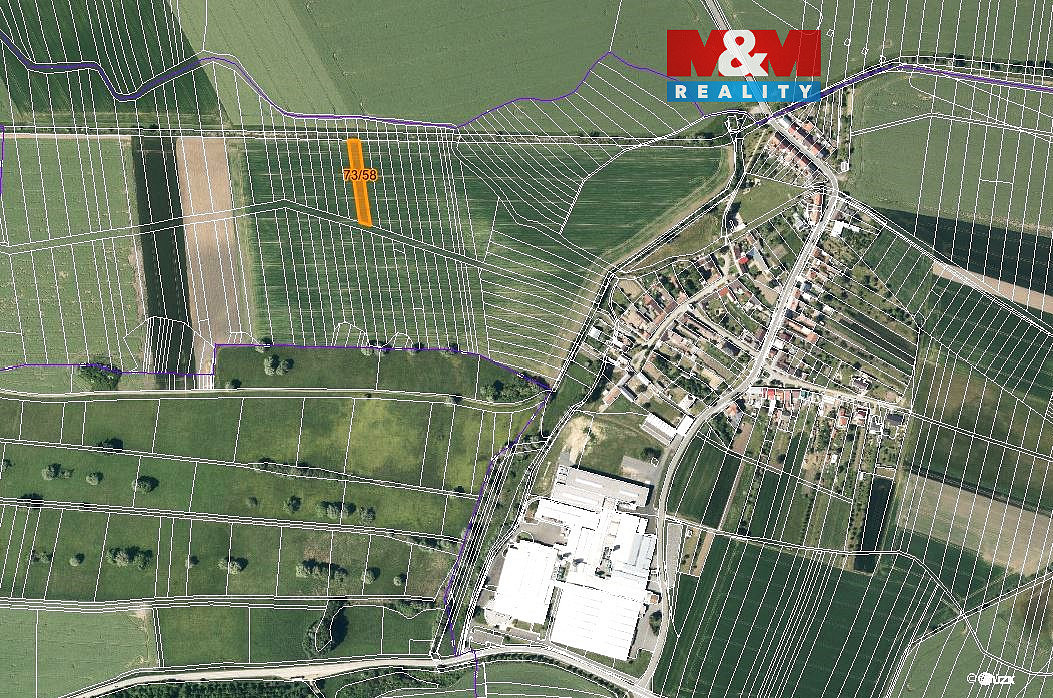 Prodej pole 1 917 m²