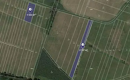Prodej louky 4 665 m², Kladruby nad Labem, okres Pardubice
