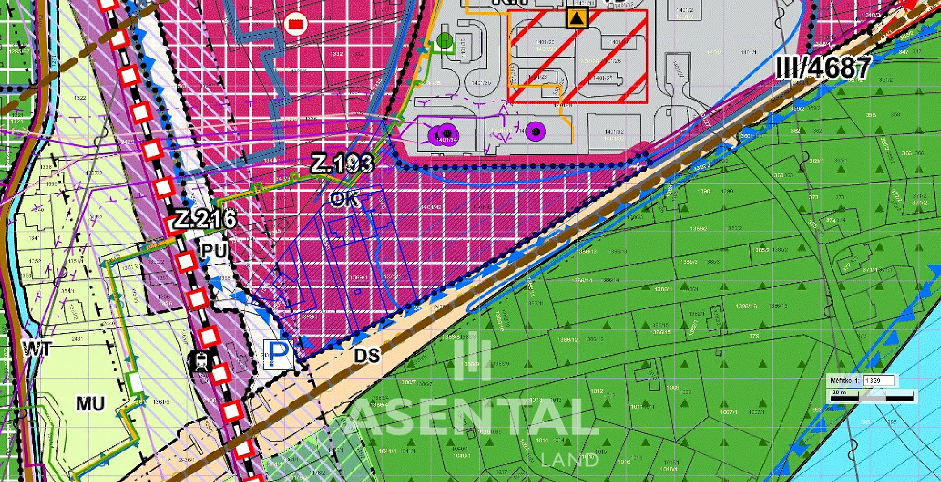 Prodej komerčního pozemku 19 552 m² – fotografie 4