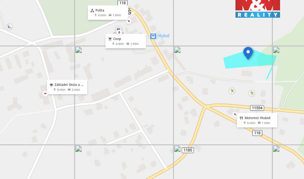 Prodej stavebního pozemku 2 827 m², Hluboš – náhled fotky 12