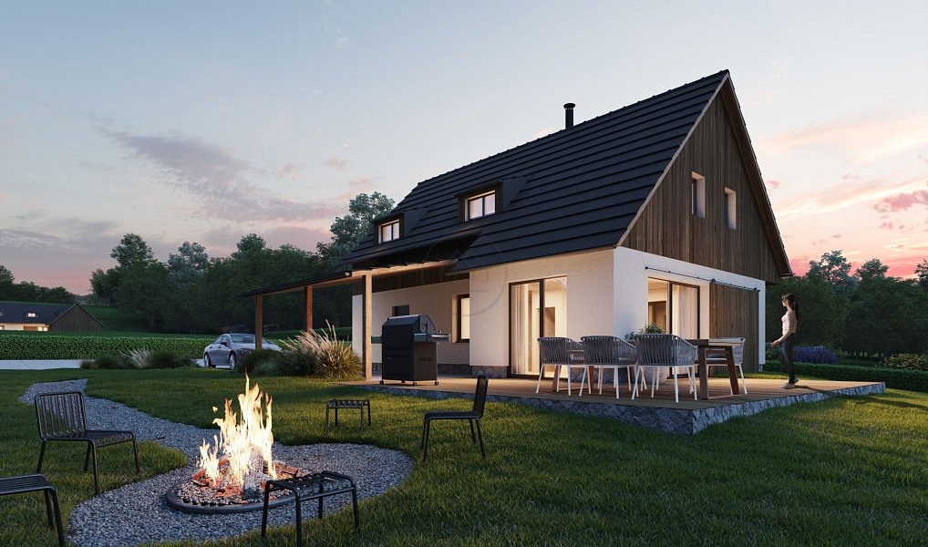 Prodej komerčního pozemku 1 128 m², Frymburk – náhled fotky 3