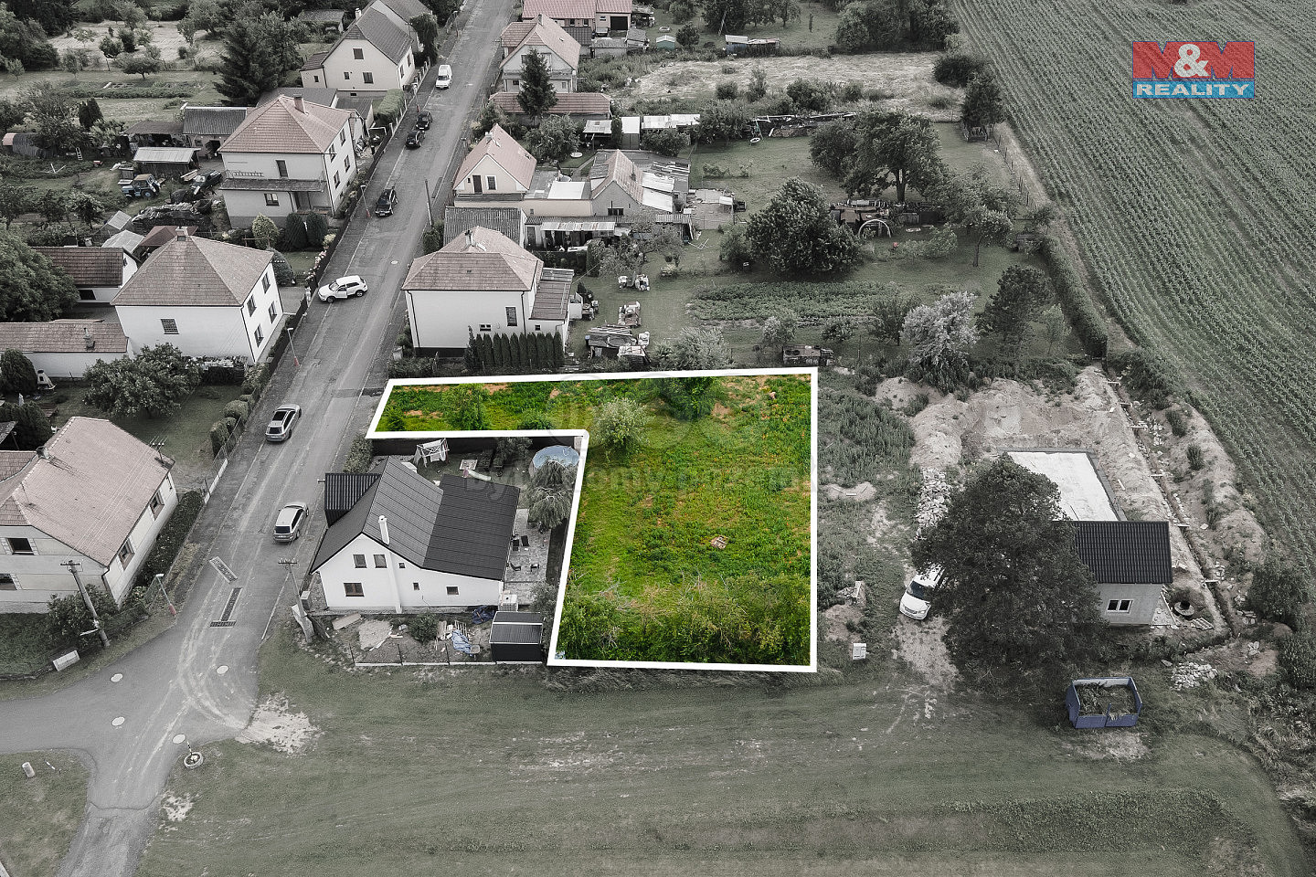 Prodej stavebního pozemku 829 m²
