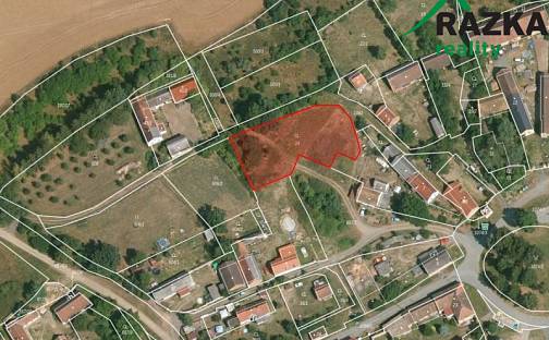 Prodej stavebního pozemku 1 548 m², Trpísty, okres Tachov
